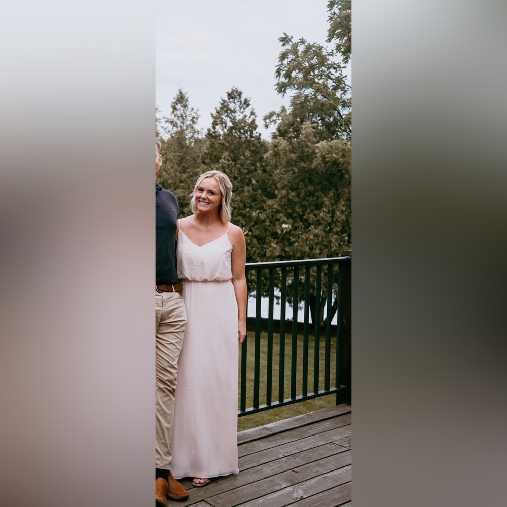 Birdie Grey Gwennie Dress- pale blush
